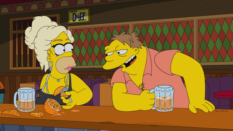 Illustration for article titled RuPaul helps Marge find her confidence in a delightful, wise episode of The Simpsons